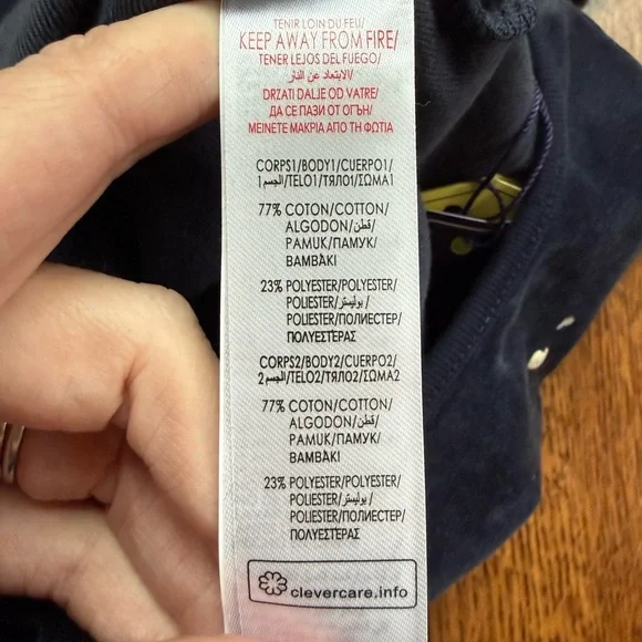 NEW Sergent Major Velour Footie 12 Months - Picture 8 of 9